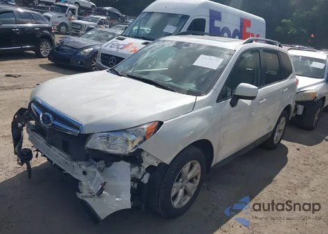 2016 Subaru Forester 2.5I Premium из США, поврежденный, VIN JF2SJADC1GH520415